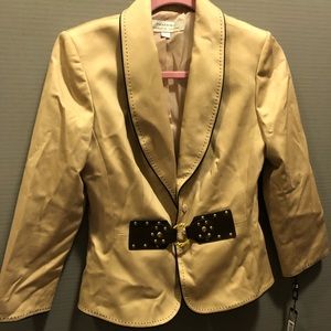 Tahari Tan Skirt Suit NWT